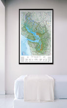 Load image into Gallery viewer, Premium Map: The Essential Geography of the Salish Sea