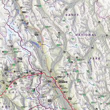 Load image into Gallery viewer, Banff, Yoho & Kootenay Parks, Canada - Map 120