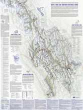 Load image into Gallery viewer, Banff, Yoho & Kootenay Parks, Canada - Map 120