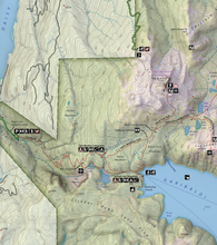 Load image into Gallery viewer, Premium Map: The Essential Geography of Garibaldi Park

