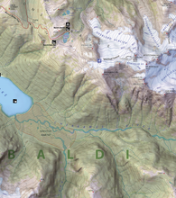 Load image into Gallery viewer, Premium Map: The Essential Geography of Garibaldi Park
