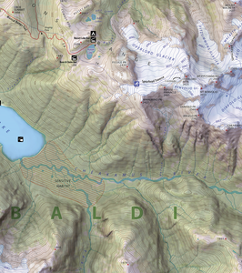 Premium Map: The Essential Geography of Garibaldi Park