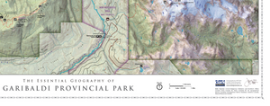 Premium Map: The Essential Geography of Garibaldi Park