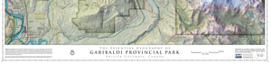 Premium Map: The Essential Geography of Garibaldi Park