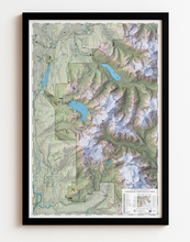 Load image into Gallery viewer, Premium Map: The Essential Geography of Garibaldi Park
