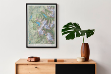 Load image into Gallery viewer, Garibaldi Park map framed
