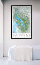 Load image into Gallery viewer, Premium Map: The Essential Geography of the Salish Sea
