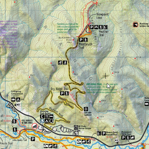 Manning and Skagit Valley Parks, BC, Canada - Map 104