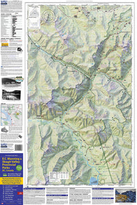 Manning and Skagit Valley Parks, BC, Canada - Map 104