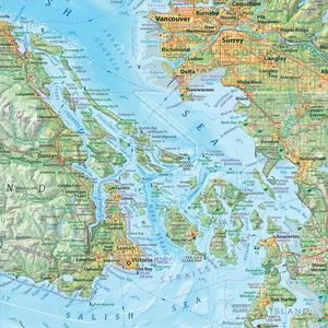 Poster Map: The Essential Geography of the Salish Sea